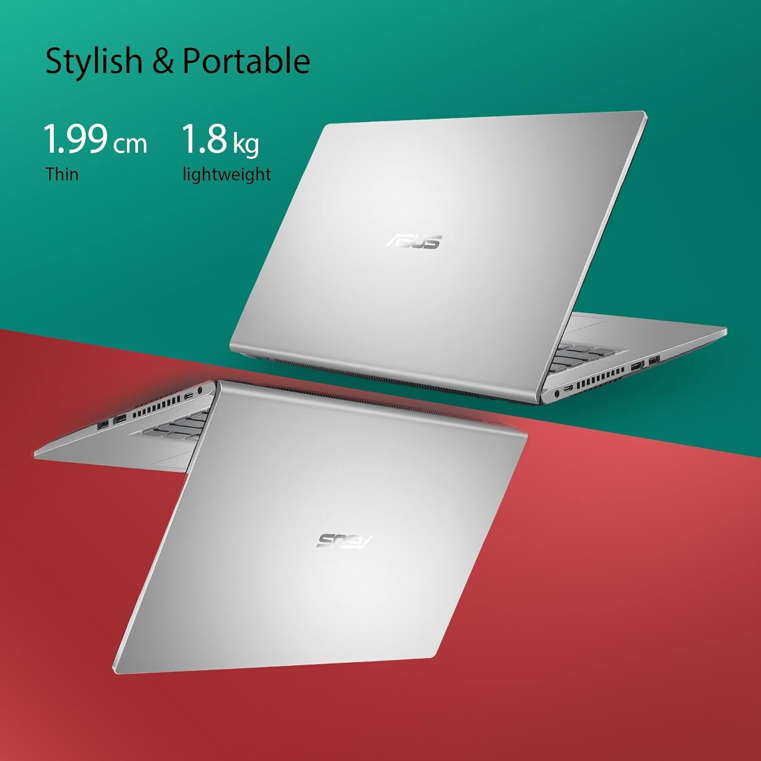 001 ASUS VivoBook 15 (2021), 15.6-inch (39.62 cm) HD, Dual Core Intel Celeron N4020, Thin and Light Laptop 09