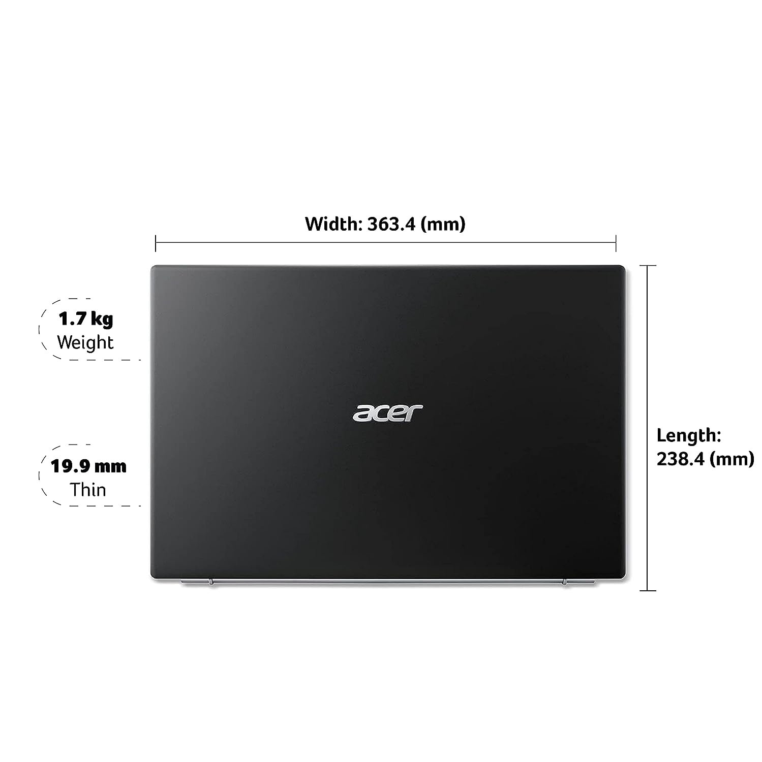 001 Acer Extensa 15 Lightweight Laptop 11th Gen Intel Core i3 Processor with 15.6in 03